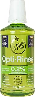 X-PUR Xylitol Mouthwash - 0.2% Opti-Rinse Plus With Citrox - Alcohol Free Natural Antiseptic Mouthwash - Antibacterial Mouth Wash - Mint Flavored Mouthwash Alcohol Free - 500 ML