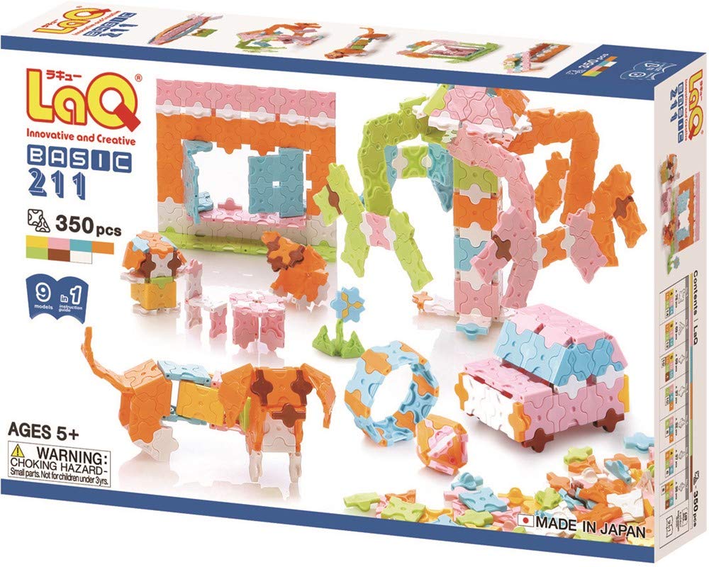 Amazon.co.jp: ラキュー (LaQ) ベーシック(Basic) 211 : おもちゃ