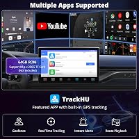 ATOTOZONE CB6 CarPlay AI Box Vezeték nélküli Android autós multimédia 4G LTE 5G WiFi GPS 6