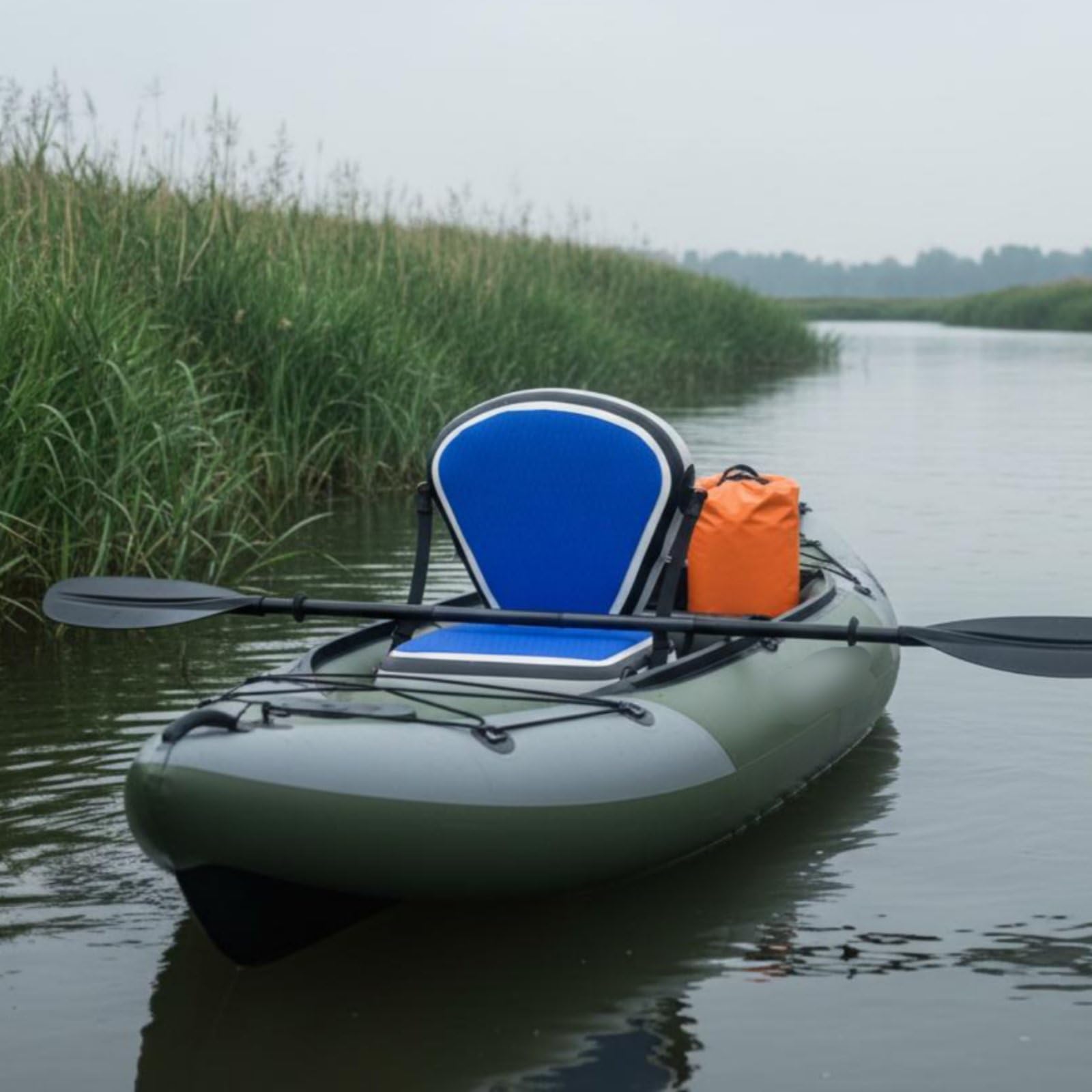 Kayak Respaldo smontable Paddle Board Inflable Universal Silla Canoa Acolchada para Pesca