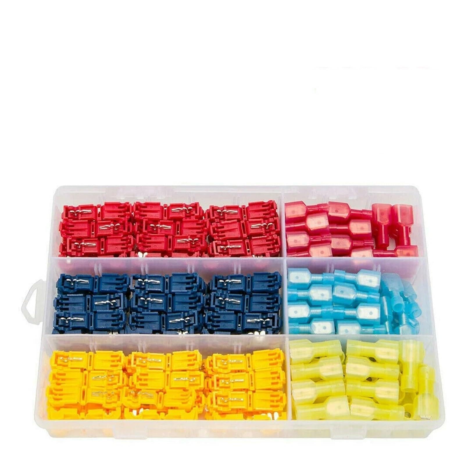 Kit de 300 connecteurs de Fils isolés en T 22-10 AWG à épissure Rapide