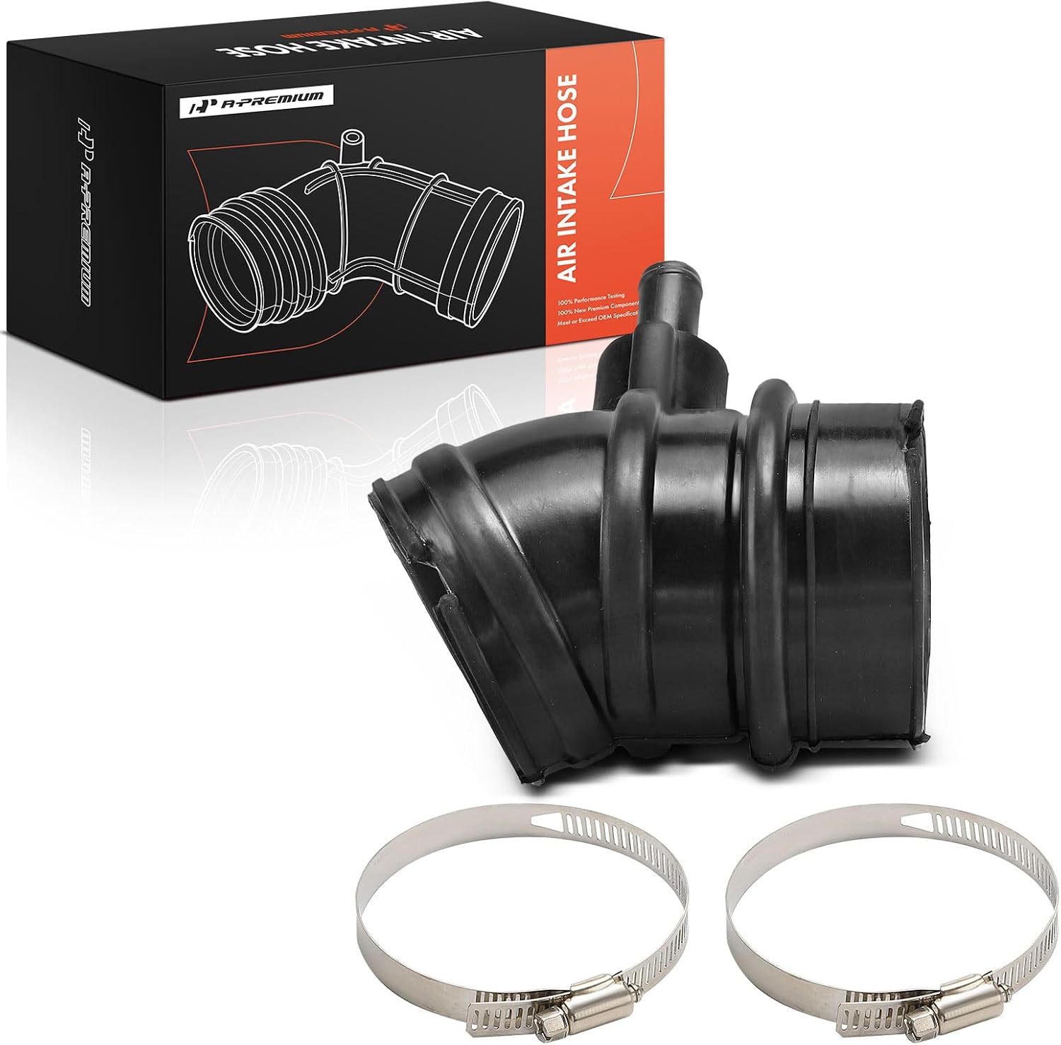 A-Premium Engine Air Intake Hose Tube [fits DOHC, 6Cyl 3.4L] Compatible with Toyota 4Runner 1998-2000, SR5 & Limited Sport Utility 4-Door, Replace# 17882-62010, 1788262010