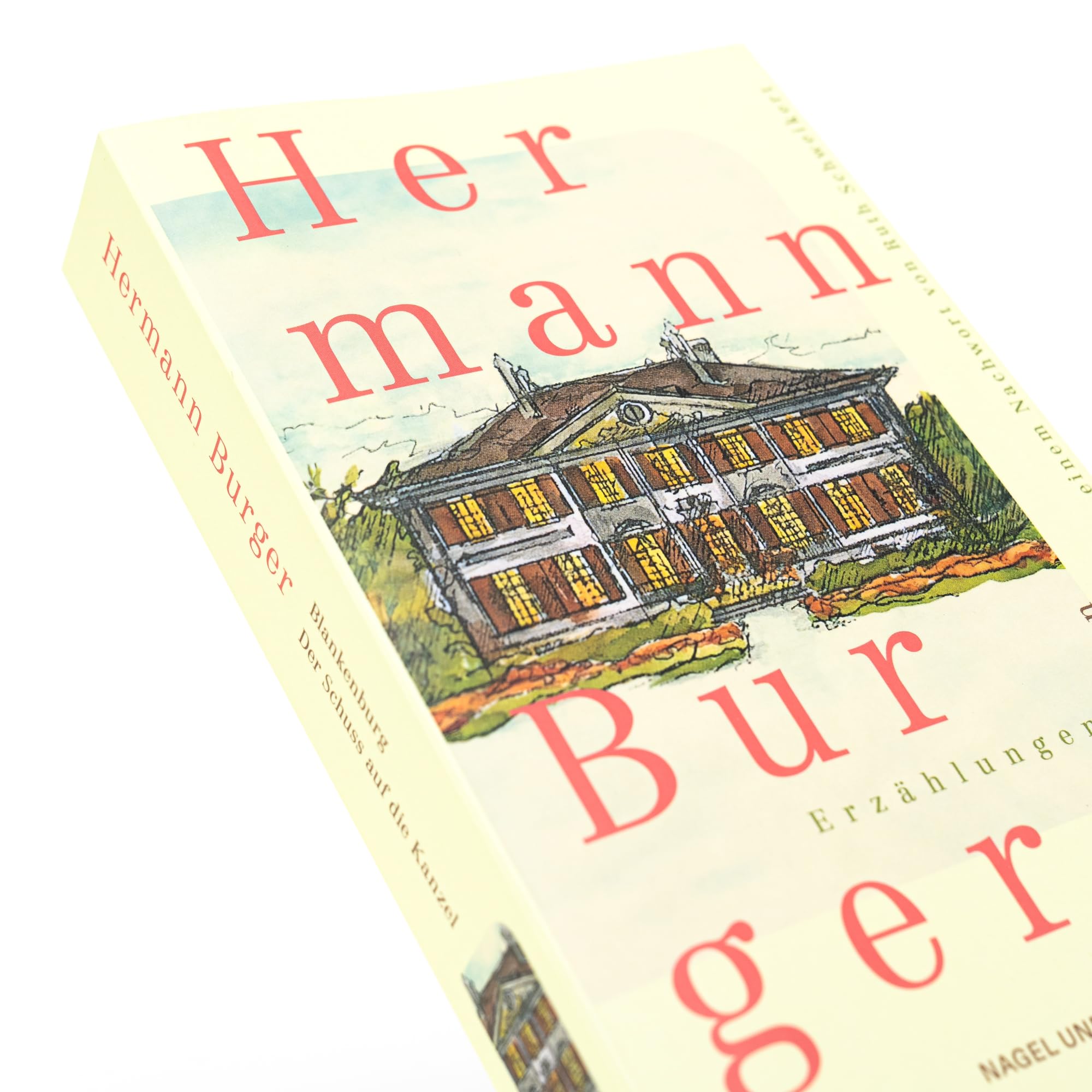 Blankenburg. Unglaubliche Geschichten und andere späte Prosa. Der Schuss auf die Kanzel: Erzählungen | Einer der wichtigsten Schweizer Schriftsteller des 20. Jh. | Ingeborg-Bachmann-Preis 1985