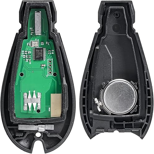 Miniatura 7 de cciyu Llavero remoto 2014-2018 apto para Jeep Cherokee 2.4L 2014-2018 apto para Jeep Cherokee 3.2L 4 botones GQ4-53T