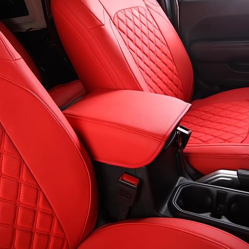 Miniatura 5 de GIANT PANDA Fundas personalizadas para asiento delantero de automóvil para Jeep Wrangler 24 puertas JL Sahara Sport Rubicon Unlimited Willys 4xe