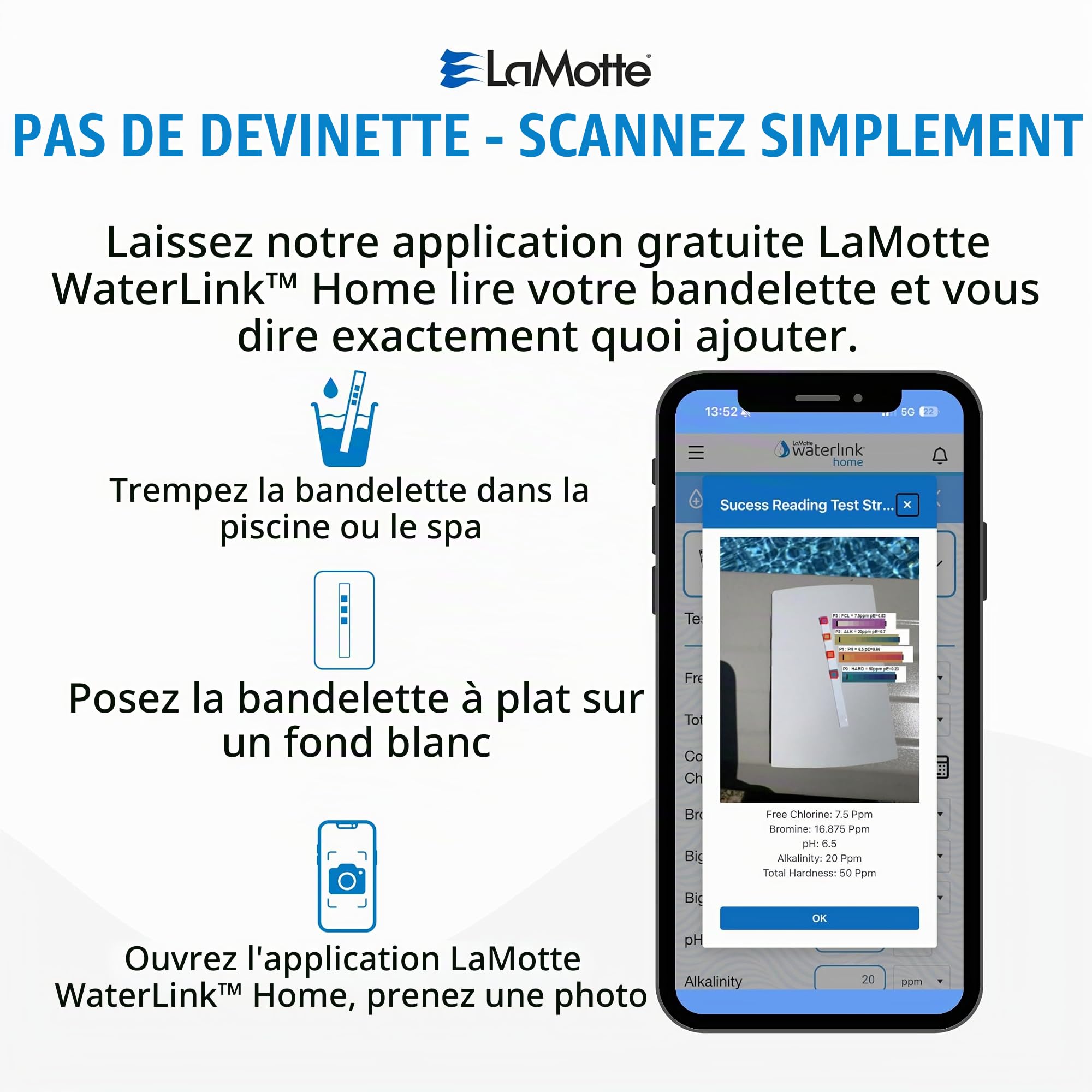 Insta-Test 4 50 bandes - 1820