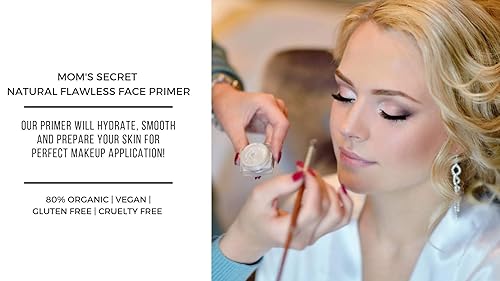 Miniatura 4 de Mom's Secret Natural Flawless - Base de maquillaje facial, orgánica, vegana, sin gluten, sin OMG, para todo tipo de piel, sin parabenos, libre de