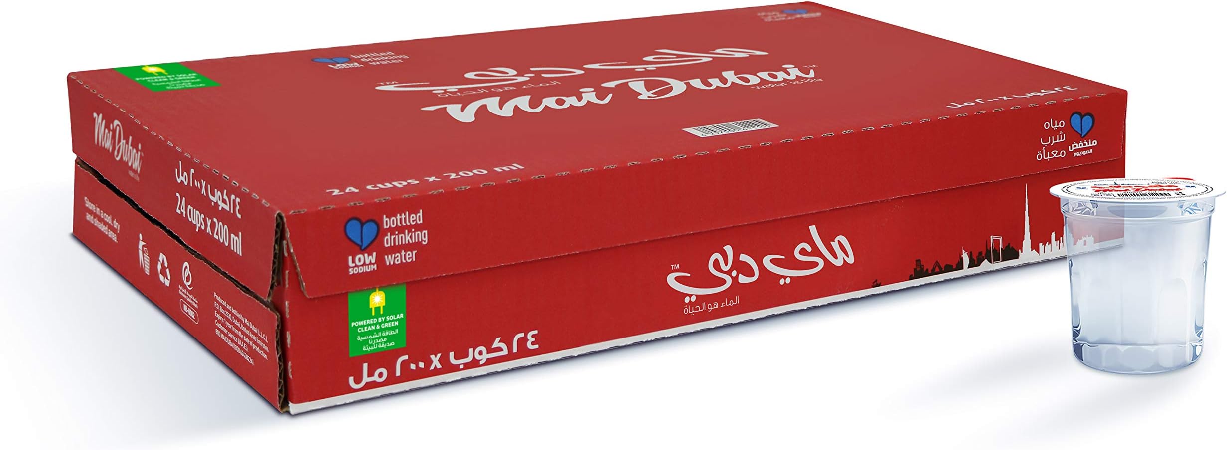 Mai Dubai Cup Water, 24x200ml