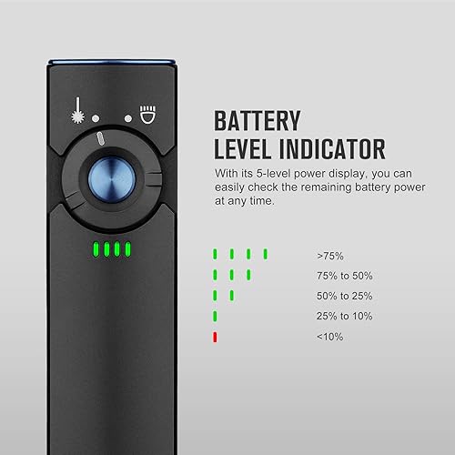 Miniatura 9 de OLIGHT Warrior Mini3 - Linterna táctica recargable de 1750 lúmenes con linterna plana Arkfeld de 1000 lúmenes, doble fuente de luz, luces EDC