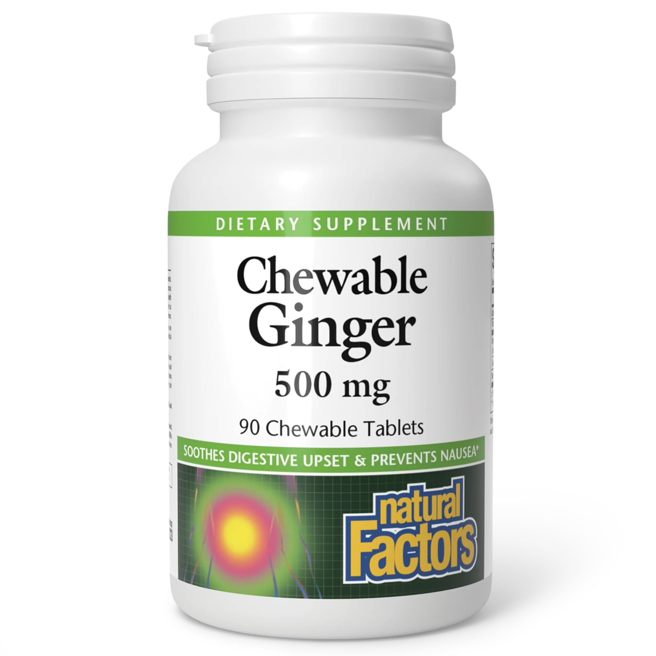 Chewable Ginger 500 Mg 90 Tablets