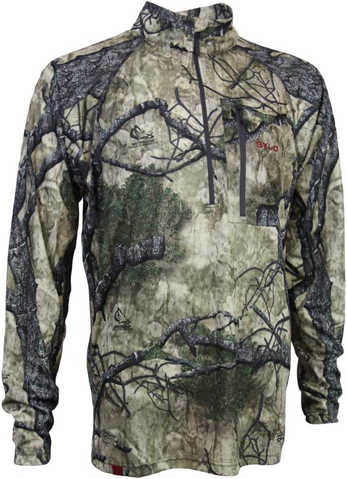 SYLO Gear Stag Lightweight 1/4 Zip Top-Mountain Mimicry-2XL