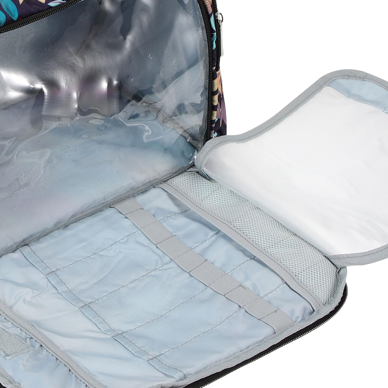 Bolsa Organizadora para Ganchillos de Crochet con Doble y Cremallera Bolsa de Almacenamiento Resistente y Ligera para Accesorios de Punto y Bordado Diseño Elegante y Portátil para