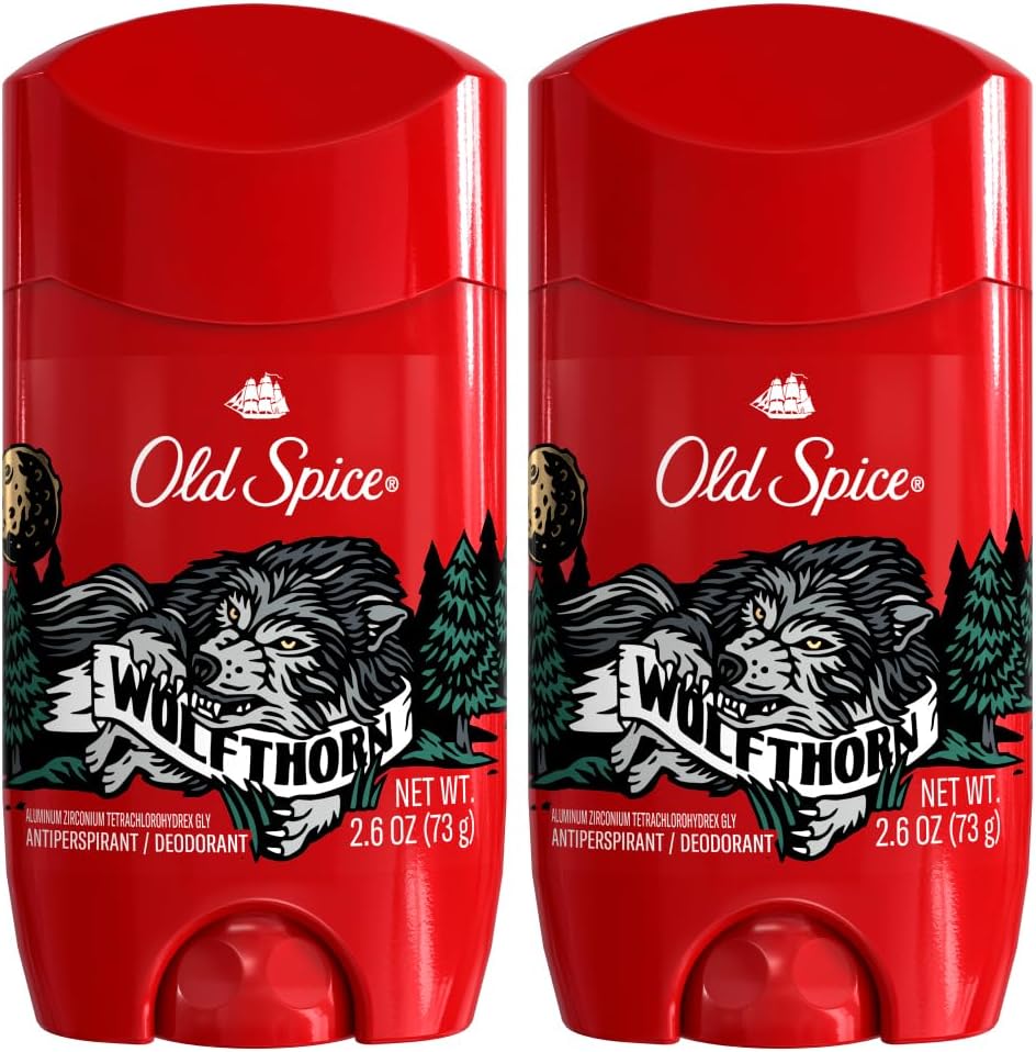 Wild Collection Invisible Solid Antiperspirant Deodorant, Wolfthorn, 2.6 Ounce (Pack of 2)
