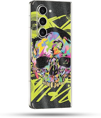 Vista 25 de MightySkins Skin compatible con Samsung Galaxy Z Fold 5 - Retro Gamer 3 Funda protectora de vinilo duradera y única Fácil de aplicar, quitar