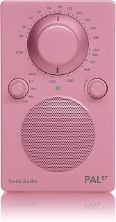 Tivoli Audio PALBT Portable AM/FM Radio with Bluetooth (Pink)