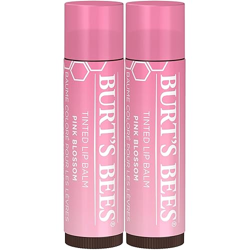 Miniatura 1 de Burt's Bees - Bálsamo labial para rellenar los calcetines, fórmula de bálsamo tintado 2 en 1 de larga duración, infusión de color con manteca de