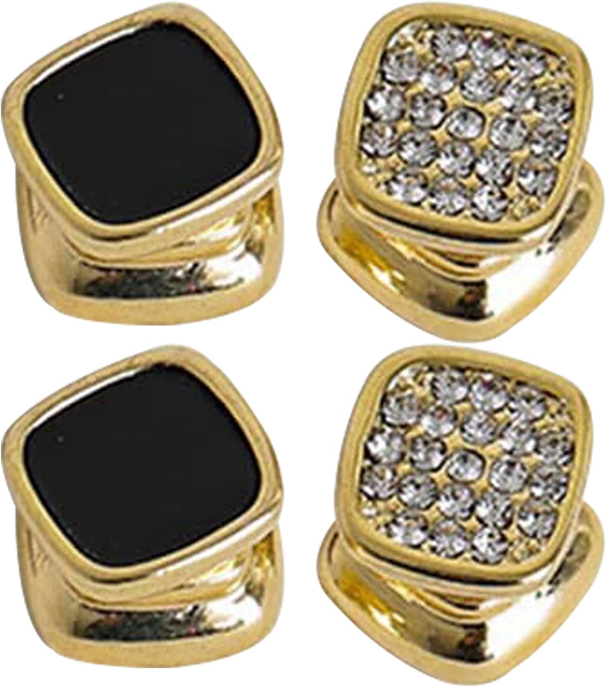 Shiny Skinny Acupressure Slimming DoubleSided Earrings, Acupressure