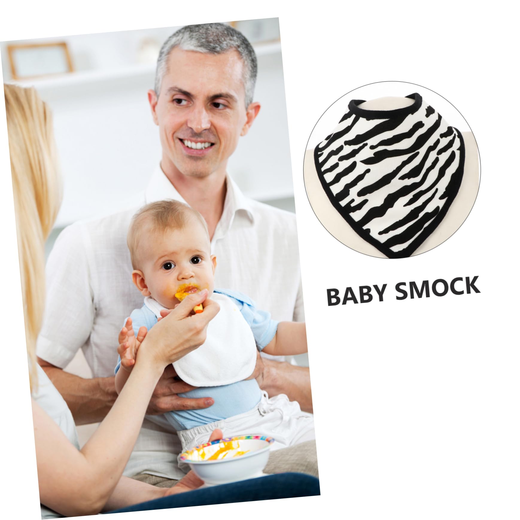 VICASKY 9piezas Baberos Bandana Para Bebés Baberos Impermeables De Algodón Para Alimentación y Saliva Toallas Para Recién Nacidos y Niño Niña Pequeños Ajustables y Cómodos