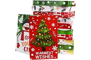 SULOLI Christmas Gift Boxes with Lids: 12 Unique Boxes for Enchanting Christmas Surprises