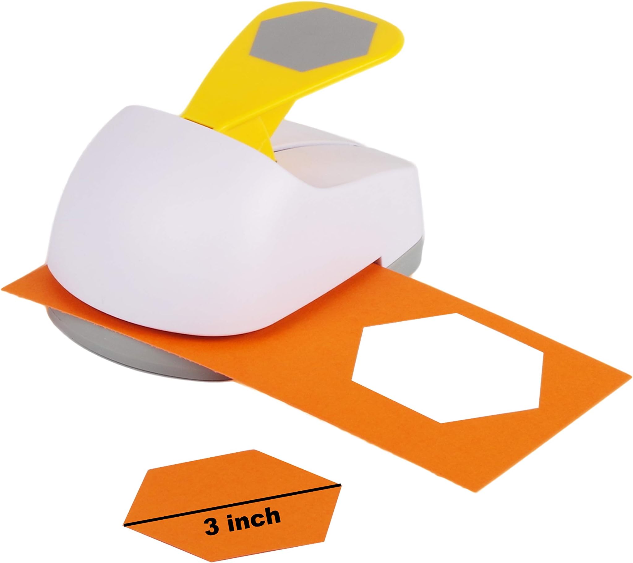 Punch Bunch Heart Shape Paper Punch - SlimLock Medium Size For Scrapbooking & Card Making