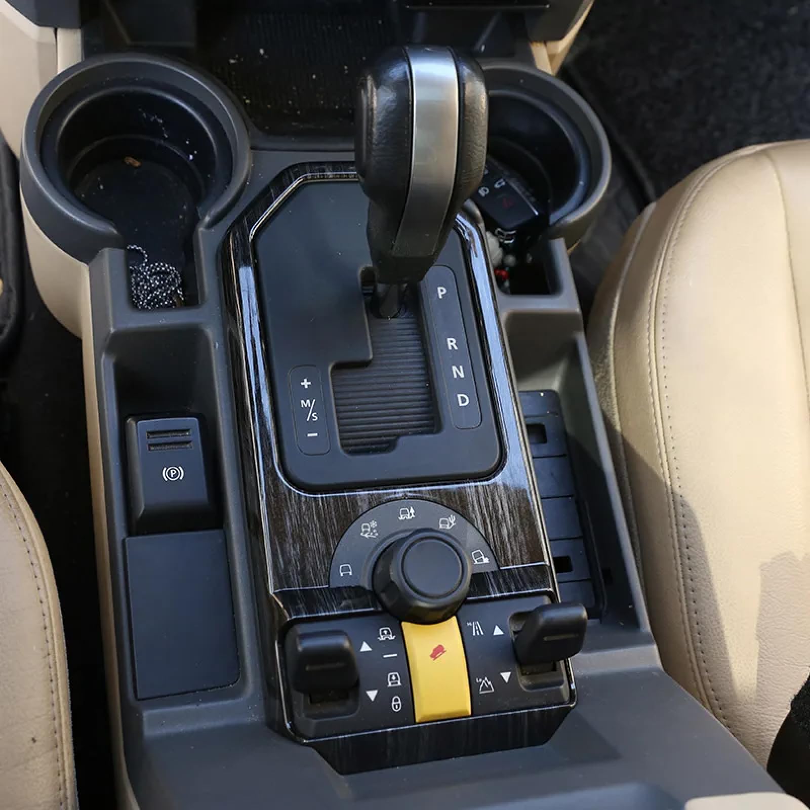 Für Land Rover Discovery 3 LR3 2004-2009 ABS Schwarz Auto Konsole Getriebe Panel Rahmen Abdeckung Trim Aufkleber