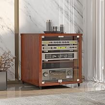 60/80/100cm HiFi Audio Rack Cabinet, Amplifier Equipment Stand