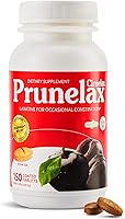 Vista 14 de Prunelax Ciruelax - Mini tabletas laxantes de fuerza regular, alivio nocturno para estreñimiento ocasional, extracto de senna, vegano y sin gluten