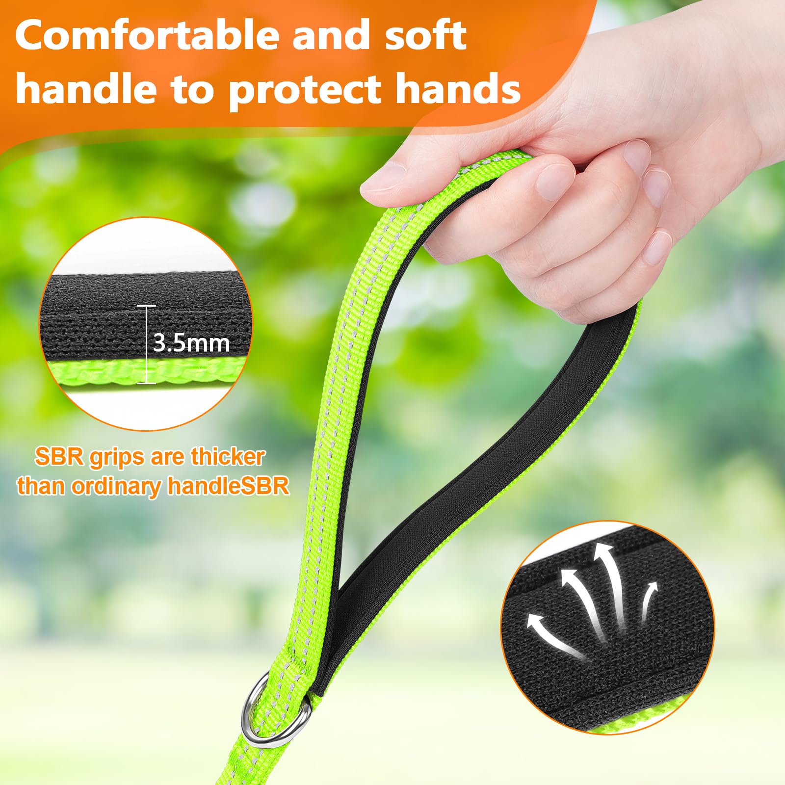 X XBEN Long Line Dog Lead - Image 2