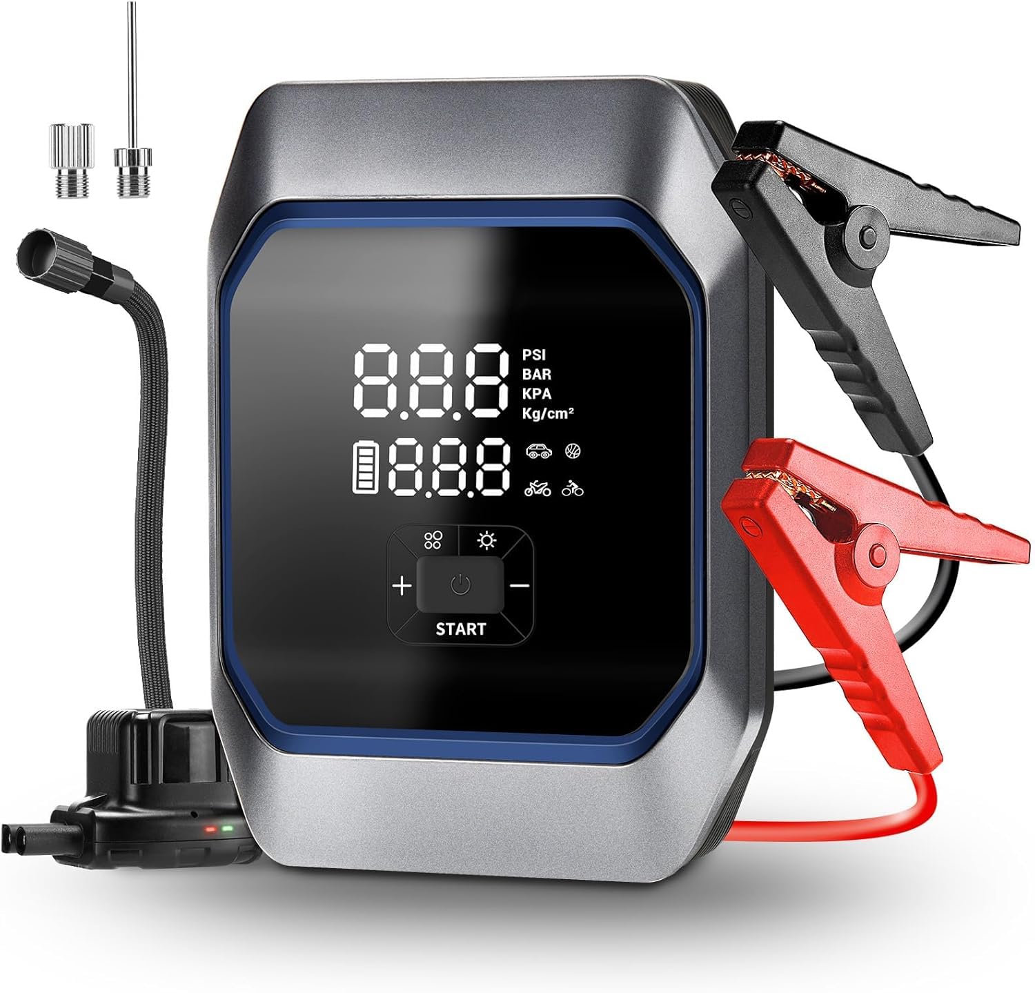 Avviatore Portatile Per Auto 4000A - Power Bank 16800mAh, Per Emergenze Stradali - Foto 4