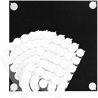 330 Pack Double Sided Sticky Dots for Acoustic Foam Panels - Renter Friendly Removable Adhesive Dots for Soundproofing, Strong Mounting Glue Dots for Studio & Home Office Wall Hanging