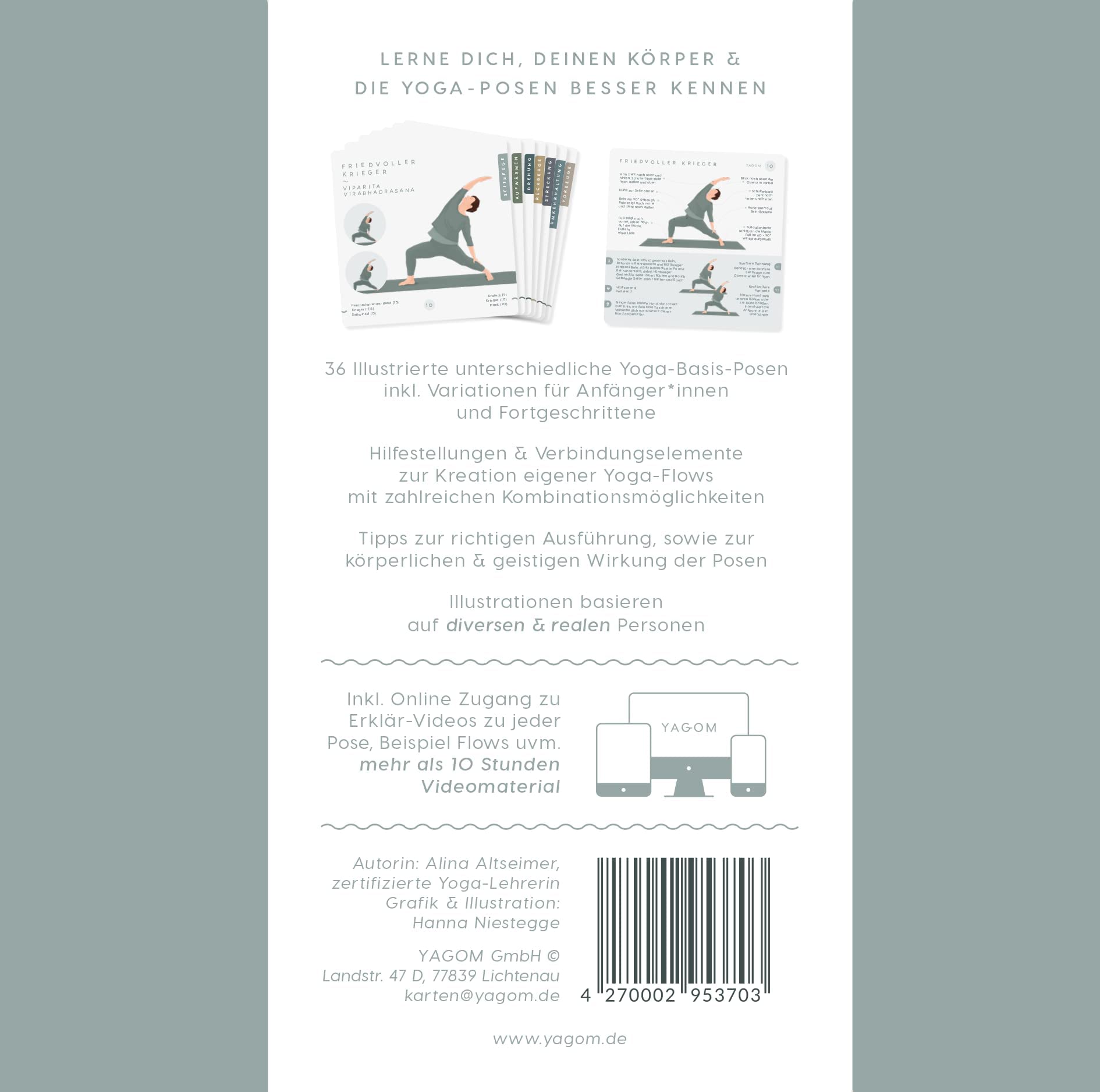 Yoga Karten Basis-Set 1 Set