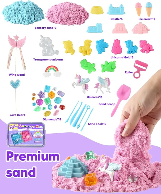 Kit Arena Sensorial Unicornio Niños 3-8 Años miniatura 5