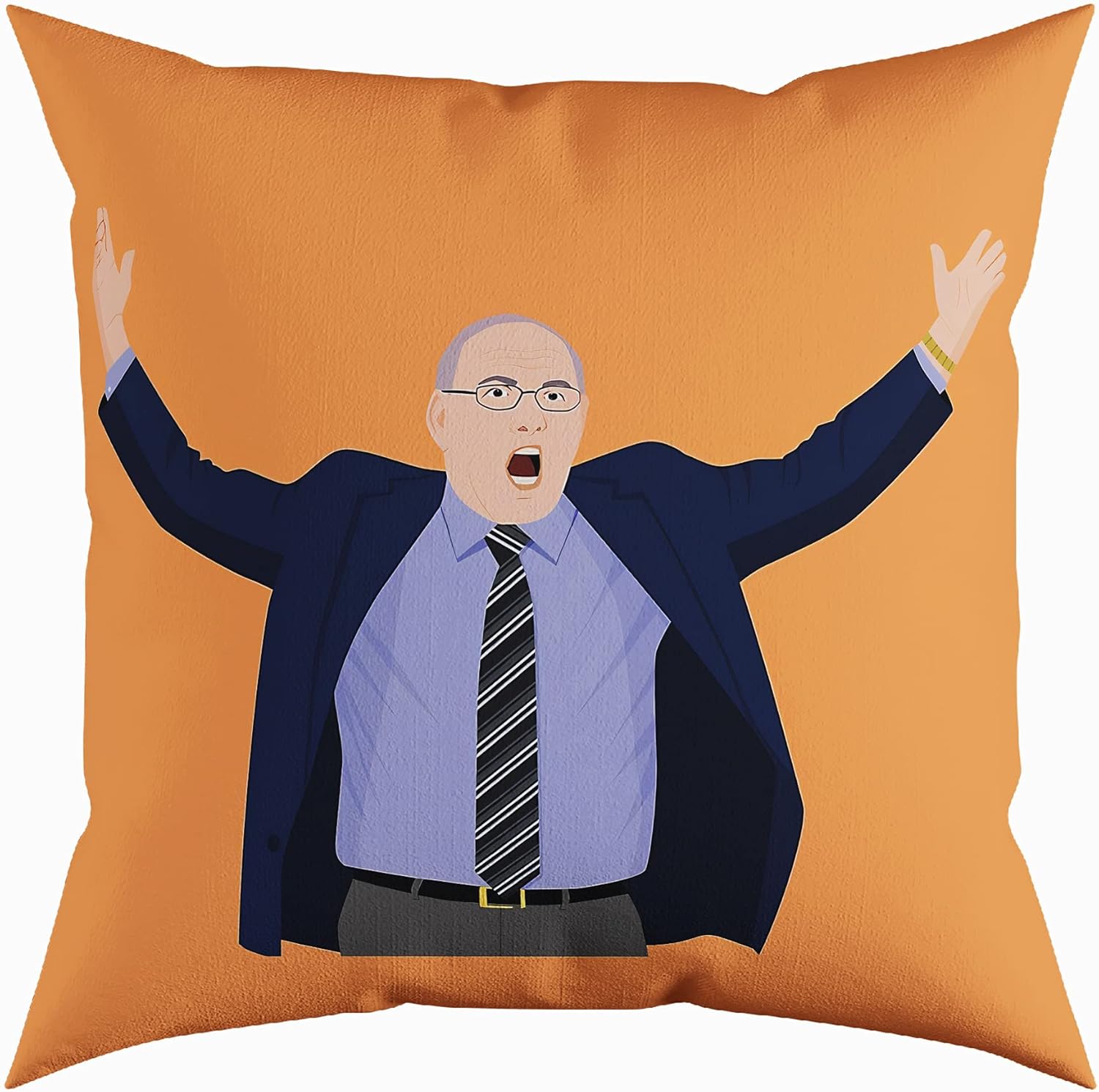 University Basketball Jim Coach Orange College Syracuse Boeheim - Decorative Pillow Cases Home Decor Customize Polyester Pillowcase Double Side Printed Customize : Sports & Outdoors