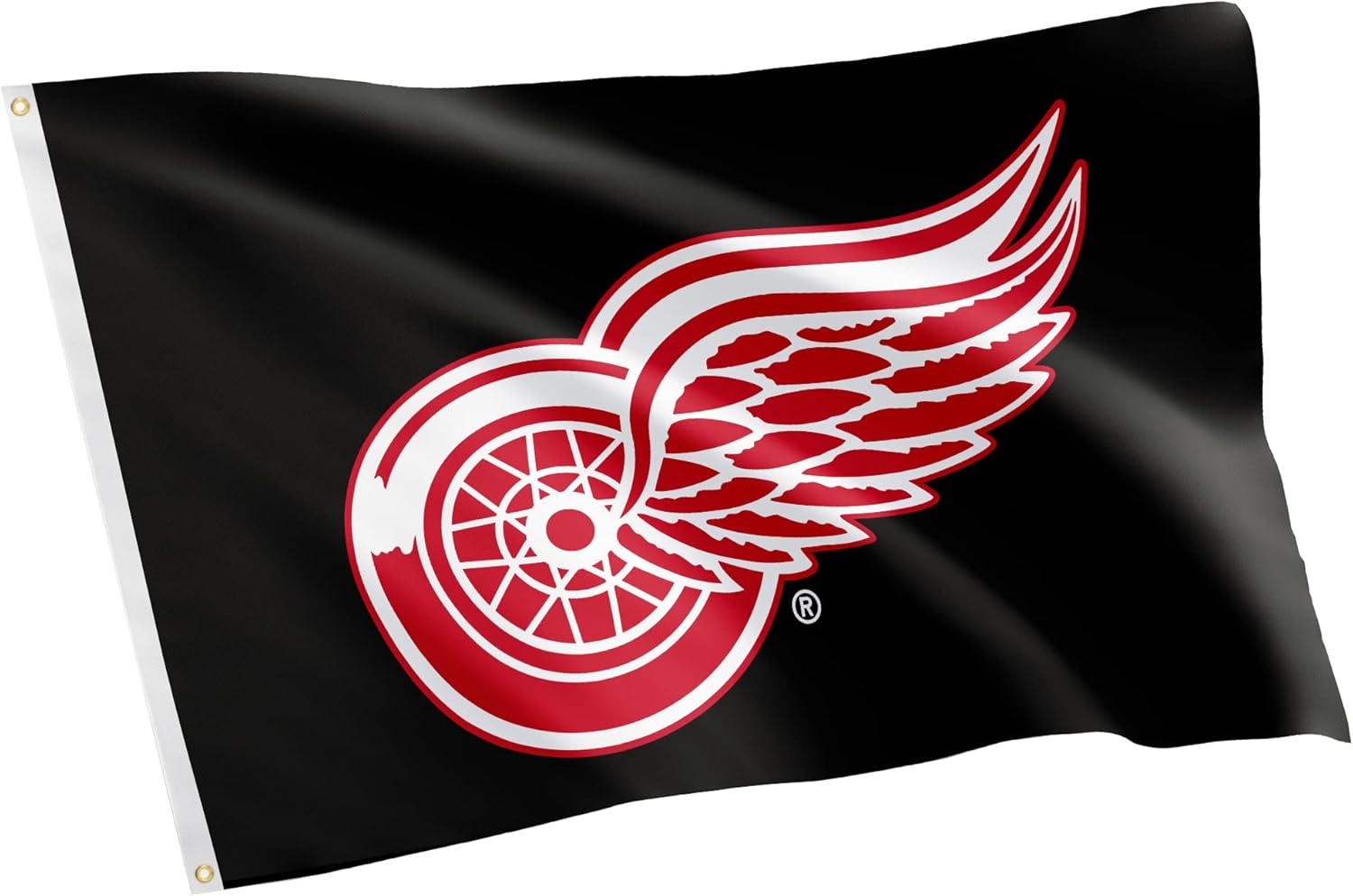 Desert Cactus Detroit Red Wings Flag NHL 100% Polyester Indoor Outdoor 3x5 feet National Hockey League Team (Design #2)