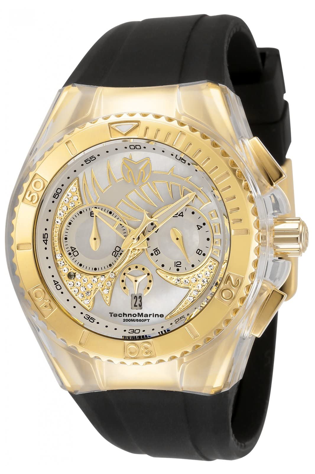 TechnomarineWomen's Cruise Dream TM-119017 Quartz Watch, Gold