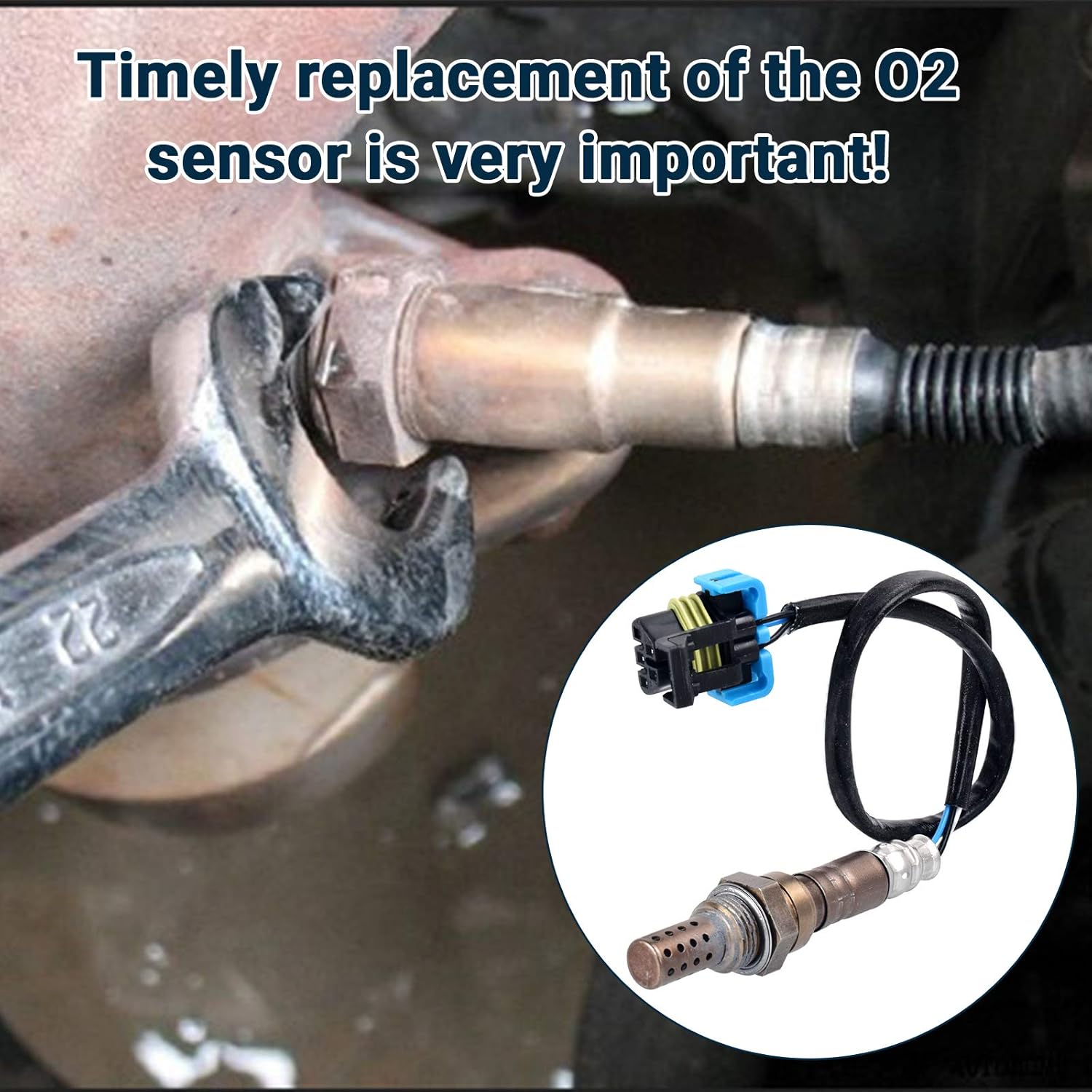 Nifeida 234-4669 Upstream/Downstream Right O2 Sensor 1 4 Wire Auto Replacement for Cadillac Escalade Hummer H2 Suburban Silverado 1500 HD GMC Yukon XL 6.0 8.1 V8 15282 Heated Oxygen Sensor 2003-2015 : Automotive