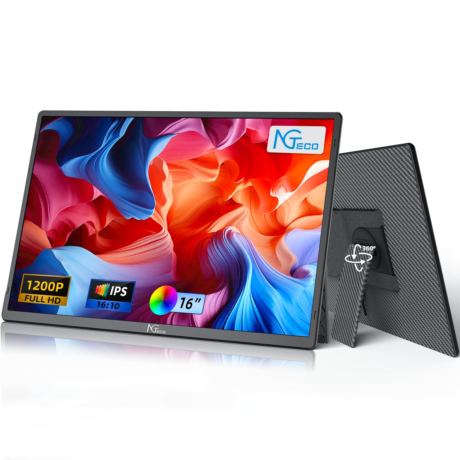 NGTeco N3 ノートパソコン用 16インチ 1200P モバイルモニター Amazon.com: NGTeco 16
