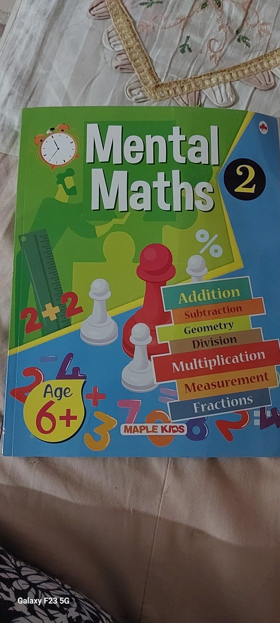 Mental Maths - Mathematics Activity Book 2 for class 2+, Age 6+ Years ...