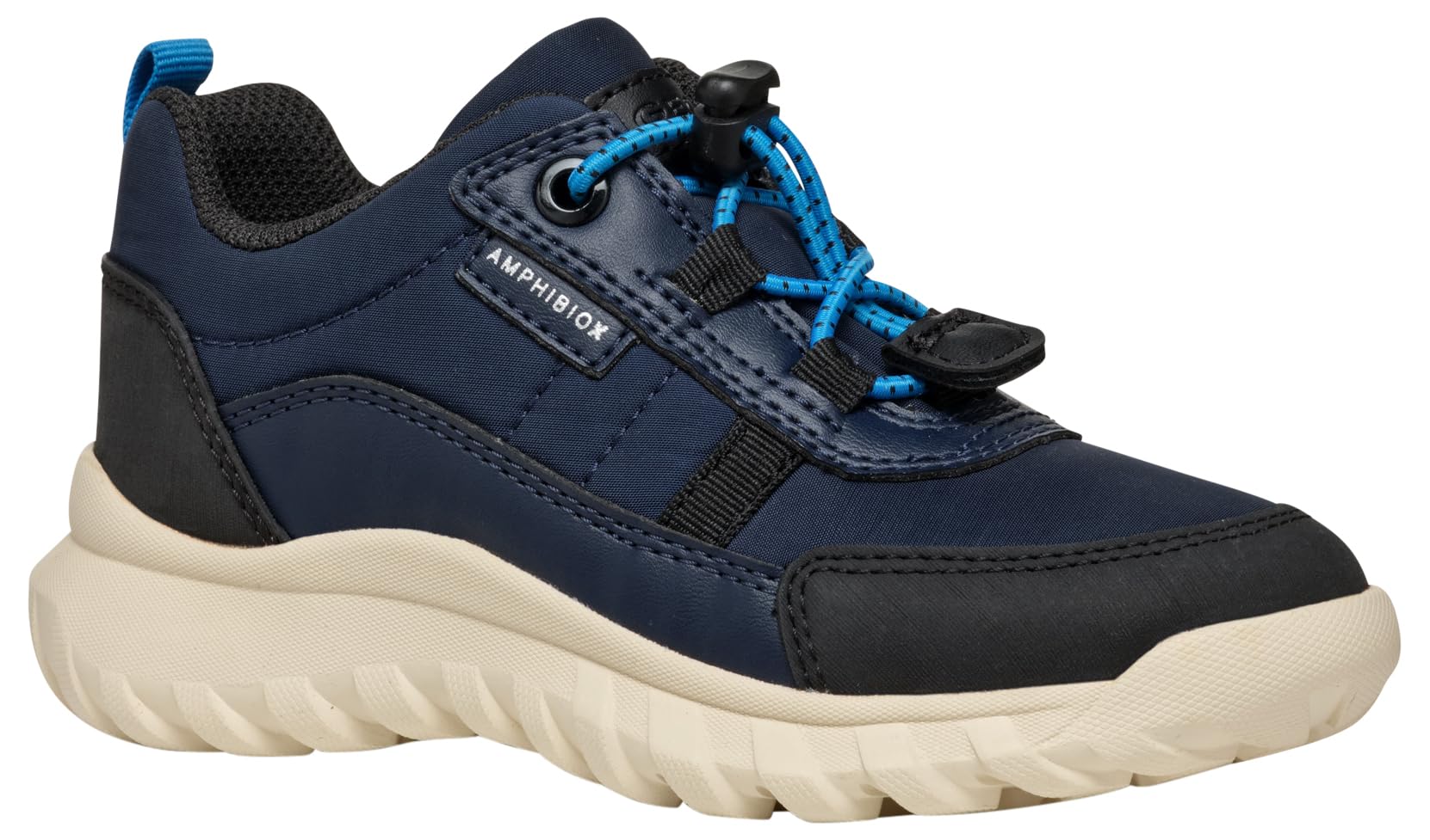 Geox J SIMBYOS BOY B ABX Sneaker, 0 UK Blue