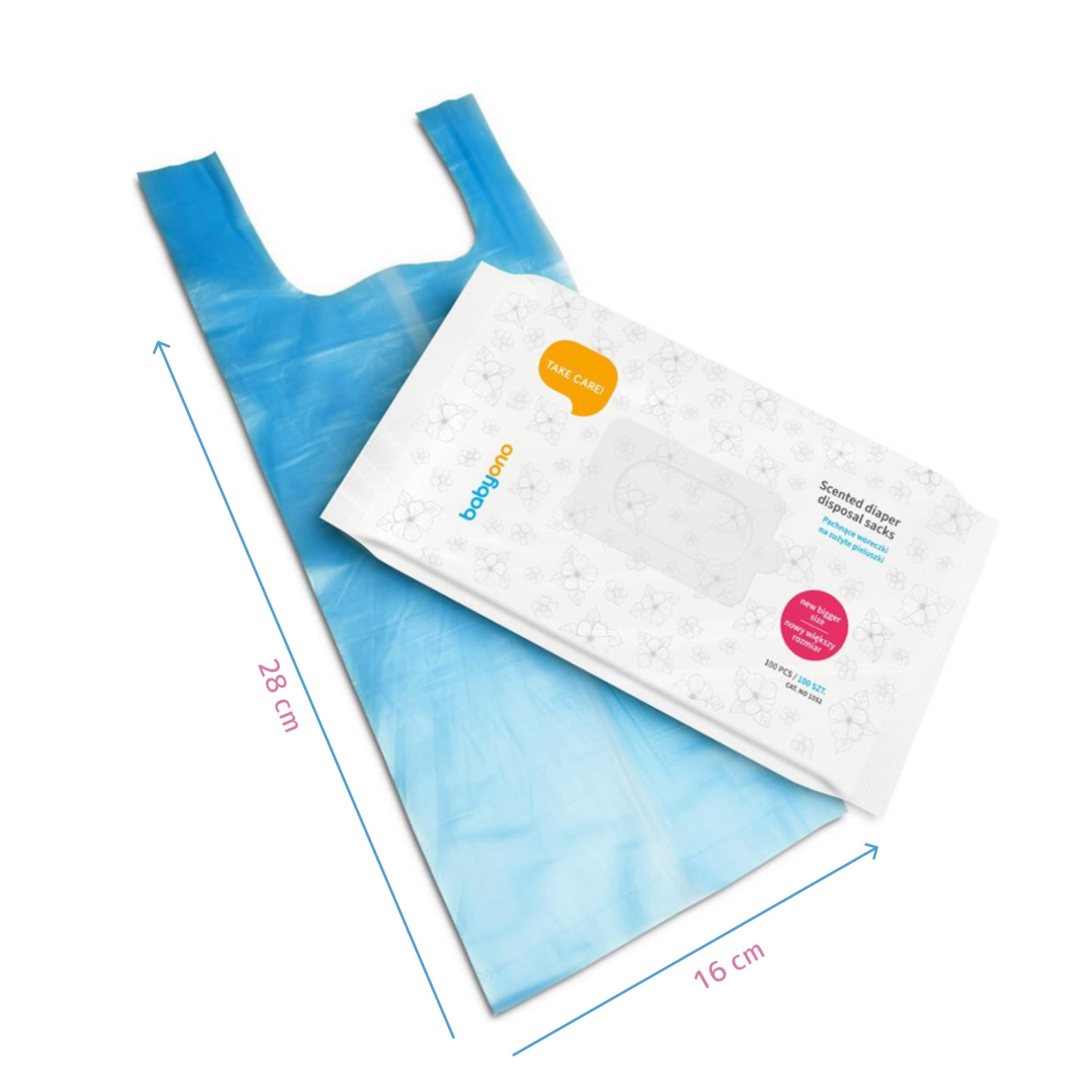 Lot De 600 Sacs à Couches Jetables Parfumés - Poignées Faciles à Nouer - Pour Bébé, Animaux, Déplacements - 10