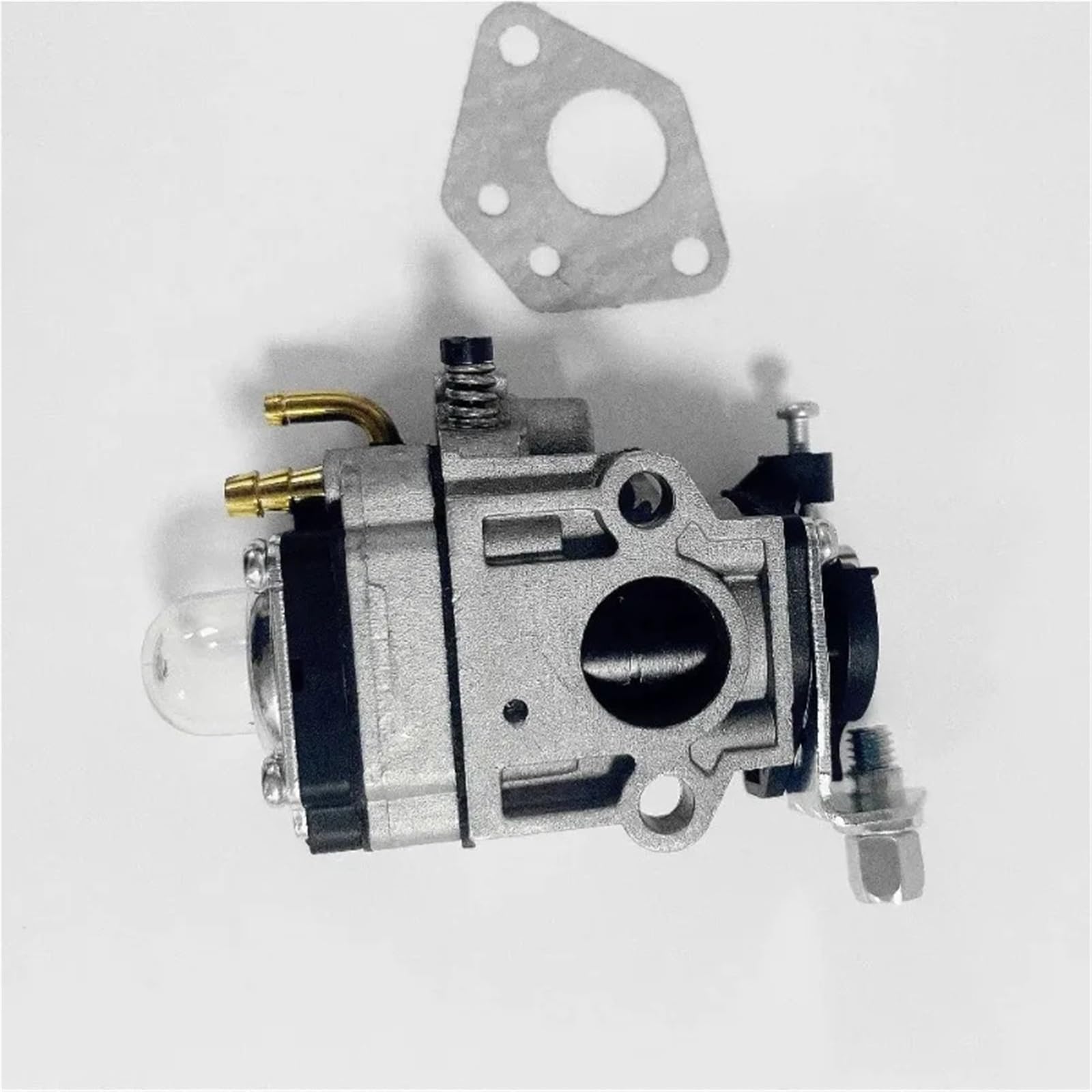Kit de carburador de 15 mm for desbrozadora y Motosierra de 2 Tiempos, Universal for desbrozadora y Cortasetos TB43, BC250, CG430, 43 CC.