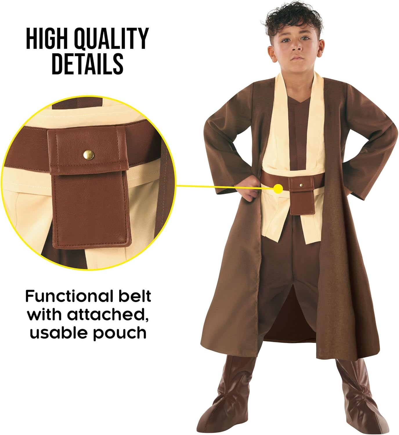 Morph Fantasy Hooded Robe And Sabre - Star Costume Boys - Halloween Costumes For Boys - Space Cosplay For Kids Halloween - Image 5