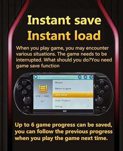 Miniatura 3 de Consola de juegos retro multifunción de 5.1 pulgadas Consola de juegos portátil 7700 juegos compatible con ArcadeCPSfcSFCgbagbcgbsega Los juegos