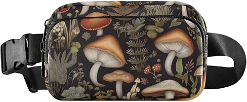 Cangurera para mujer, mini bolsa de cintura cruzada, bolsa cruzada para cinturón, bolsa cruzada impermeable con correa ajustable para viajes,