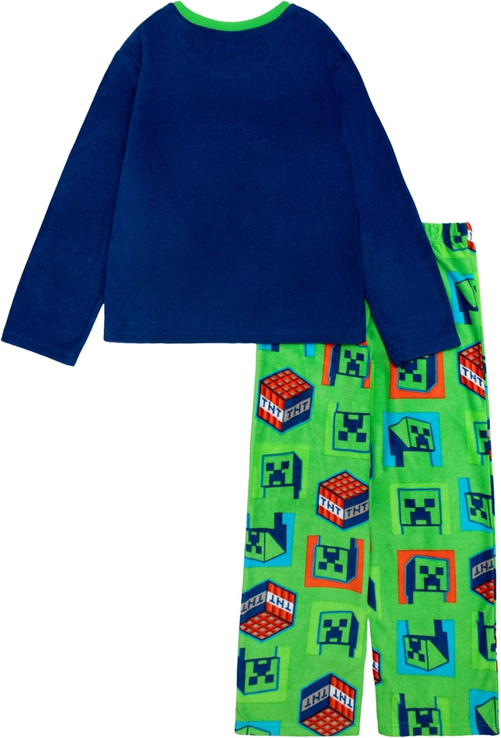 Minecraft boys 2-piece Loose-fit Pajama Set, Soft & Cute for Kids - Image 4