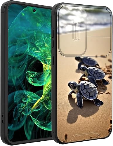 Miniatura 74 de Funda para Galaxy A17 5G con cubierta para cámara deslizante, resistente de doble capa híbrida a prueba de golpes, funda protectora resistente para