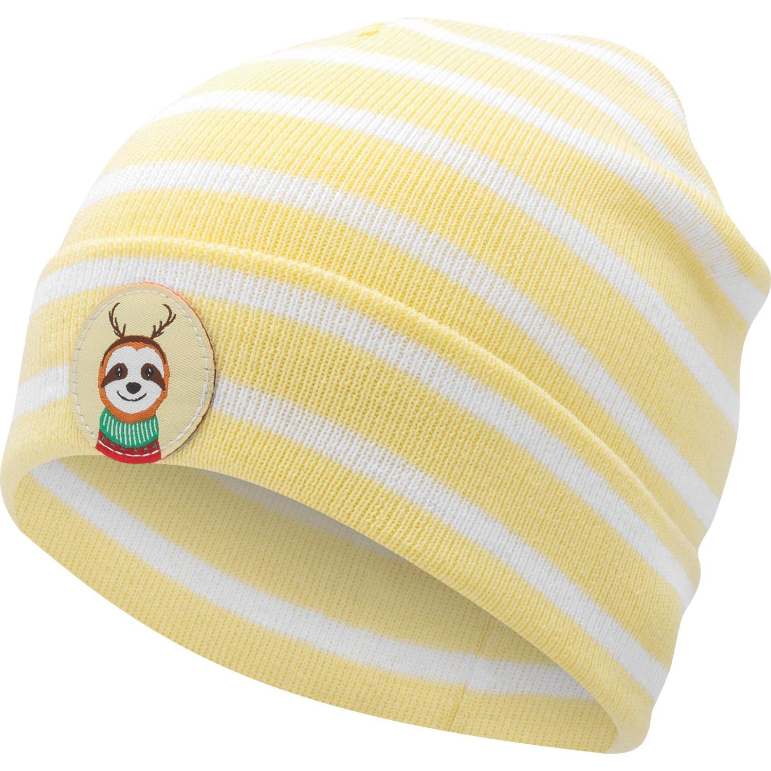 GRUSS & CO Magic Hat with Motif, Pressed Shape, Colourful, Striped, 3-7 Years, yellow, One Size