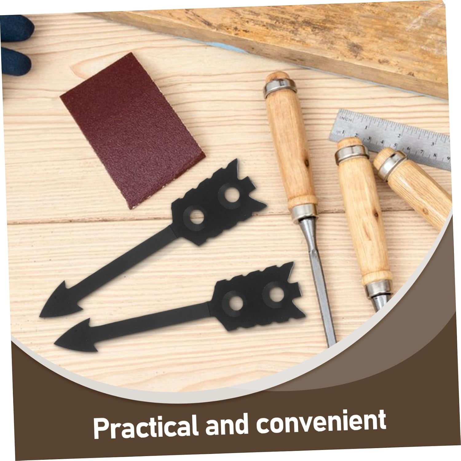 6pcs Skull Hook Hanger Set European Mount Skull Stand Wall Bracket Metal Hangers for Home Decor Trophy Display