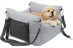 Woof and Purr Dog Car Seat for Small Dogs