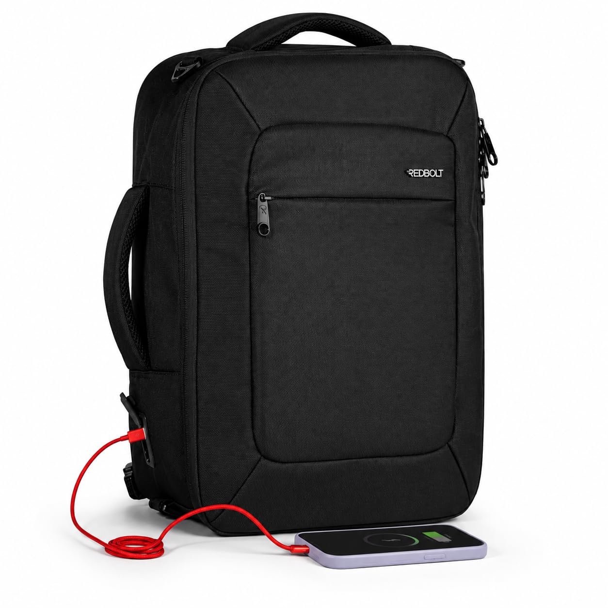 RED BOLT THE OPTIMUS Weekender Travel bag | Laptop Backpack with USB Port| Suitcase Compartment Business backpack|15.6 Inch Padded Laptop Sleeve and Dual Handles |For Office, College for Men and Women-picture-36